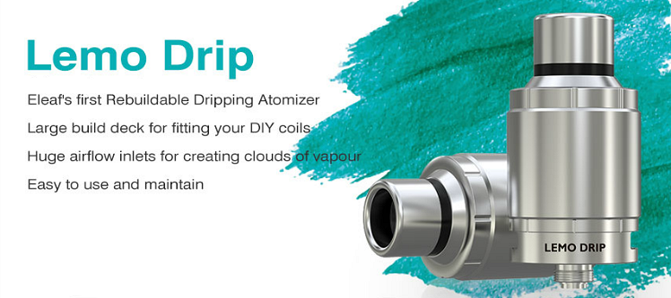 ΑΤΜΟΠΟΙΗΤΉΣ - Eleaf LEMO Drip RDA ( Stainless )