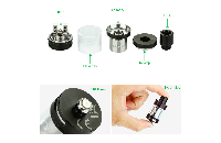 ΑΤΜΟΠΟΙΗΤΉΣ - Eleaf OPPO Rebuildable Tank Atomizer ( Black ) εικόνα 5