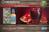 60ml FOREST POMEGRANATEZ SPECIAL EDITION 9mg High VG eLiquid (With Nicotine, Medium) - Natura eLiquid by HEXOcell εικόνα 1