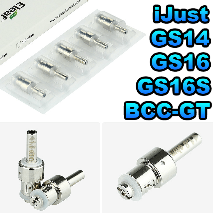 ΑΤΜΟΠΟΙΗΤΗΣ - 1x ΚΕΦΑΛΗ ELEAF GS14/16 - 1.6ohm εικόνα 1