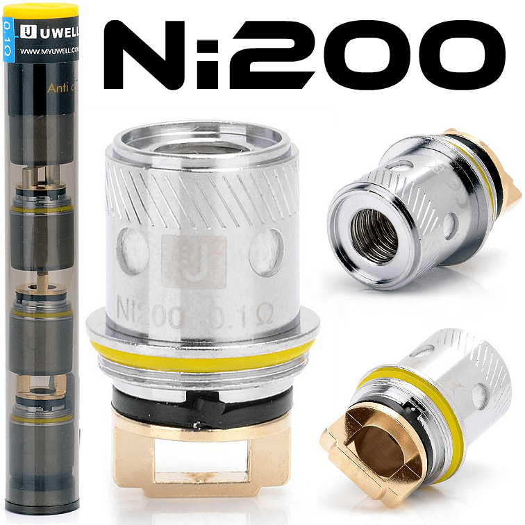 ΑΤΜΟΠΟΙΗΤΗΣ - 1x ΚΕΦΑΛΗ UWELL RAFALE Ni200 ( 0.1 ohm ) εικόνα 1