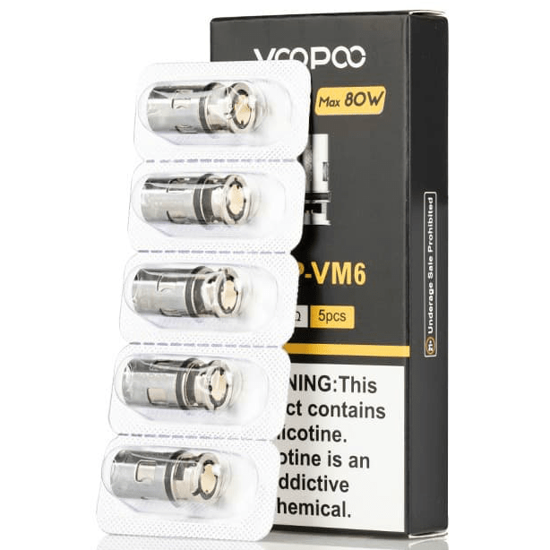 ΑΤΜΟΠΟΙΗΤΗΣ - 1x ΚΕΦΑΛΗ VOOPOO DRAG X / DRAG S PnP VM6 MESH DL (0.15 ohm) εικόνα 1