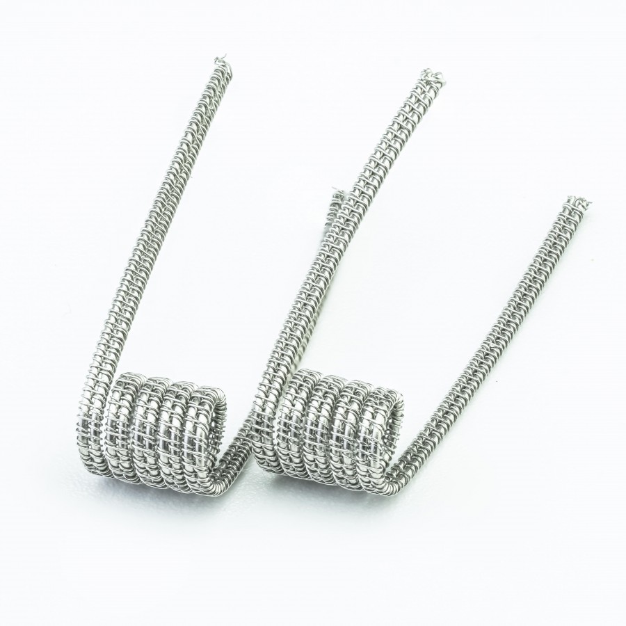 ΑΤΜΟΠΟΙΗΤΗΣ - 1x ΕΤΟΙΜΗ ΑΝΤΙΣΤΑΣΗ MYTHICAL VAPERS - STAGGERED FUSED CLAPTON Ni80 εικόνα 2