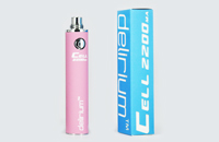 ΜΠΑΤΑΡΙΑ - DELIRIUM CELL 2200mA eGo/eVod Υψηλής ποιότητας ( ΡΟΖ ) εικόνα 1