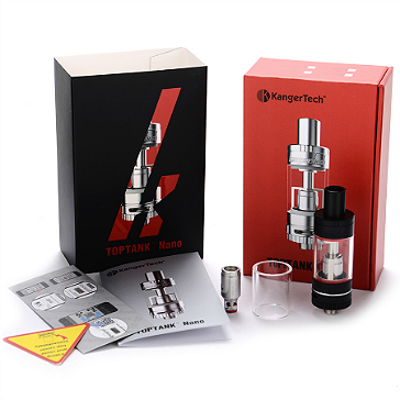 ΑΤΜΟΠΟΙΗΤΉΣ - KANGER Toptank Nano Clearomizer ( Black )