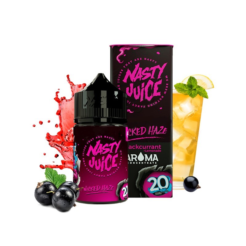 MIX & SHAKE - NASTY JUICE 20/60ML WICKED HAZE (ΦΡΑΓΚΟΣΤΑΦΥΛΟ/ΛΕΜΟΝΙ/ΑΠΑΛΗ ΜΕΝΤΑ)