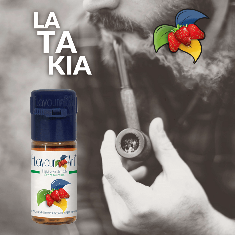 ELIQUID - 10ML - FLAVOURART ITALY - LATAKIA ( ΚΑΠΝΟΣ ΜΕ ΔΡΥΙΝΟ ΑΡΩΜΑ & ΑΠΑΛΗ ΓΛΥΚΟΡΙΖΑ ) 0mg