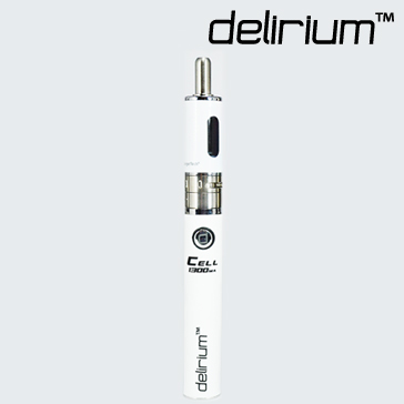 KIT - Kanger Aerotank Mow & delirium Cell 1300mAh Μπαταρία ( Μεταβλητή Ροή Αέρα eGo / eVod APV Kit - ΛΕΥΚΟ )