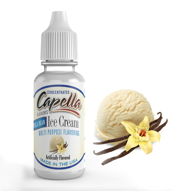 D.I.Y. - ΑΡΩΜΑ - 13ML - CAPELLA - VANILLA BEAN ICE CREAM - 13ML