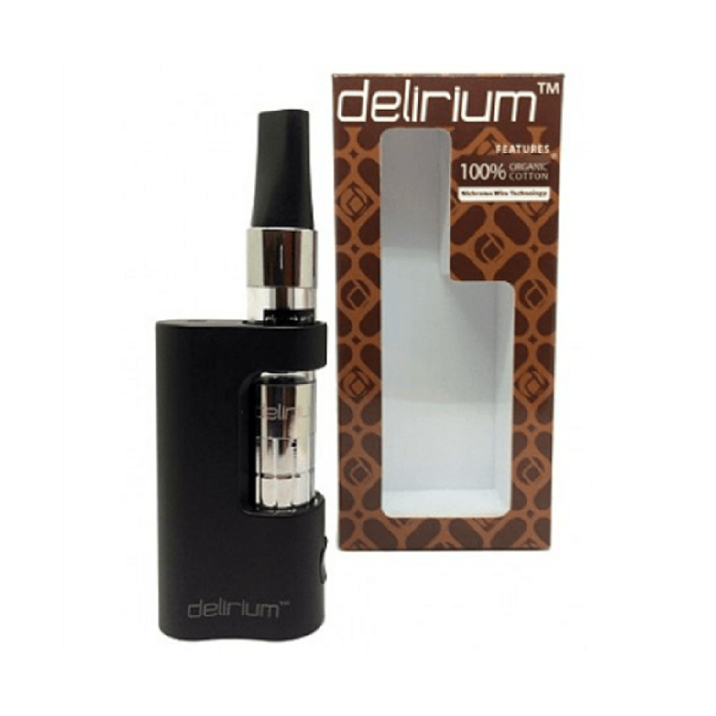 ΚΑΣΕΤΙΝΑ - DELIRIUM SWISS & JUSTFOG BLACK ( JF COMPACT 900mah + JF 1453 )
