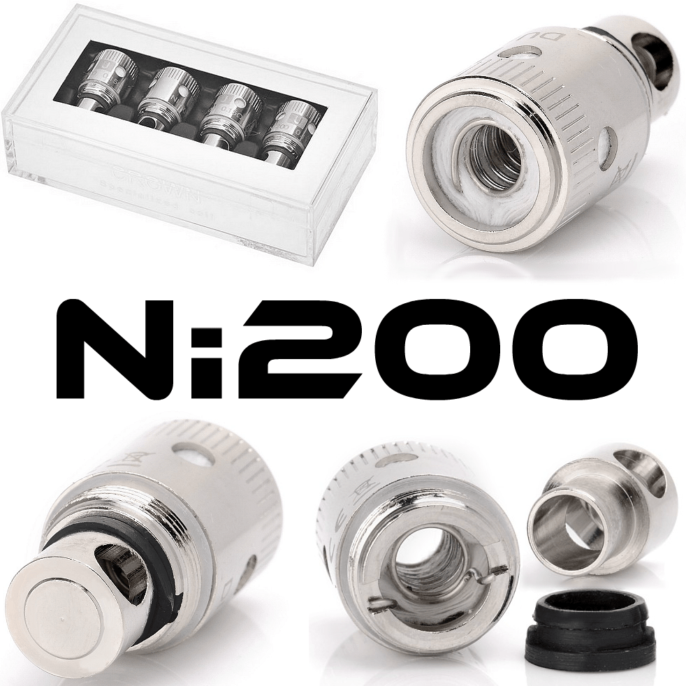 ΑΤΜΟΠΟΙΗΤΗΣ - 1x ΚΕΦΑΛΗ UWELL CROWN Ni200 DUAL COIL ( 0.15 ohm )